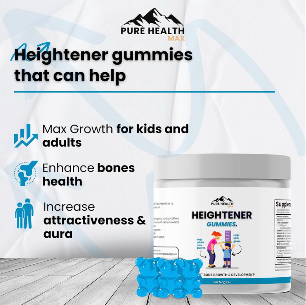 Pure Health MAX Heightener Gummies